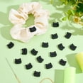 thumbnail image 4 of 60pcs Cat Head Buttons Black Cat Shape Acrylic Buttons 2 Holes Small Sewing Replacement Button Flatback Decorative Craft Button for Sewing Decorations DIY Clothing Crafting 11x14x3mm DIY, 4 of 6