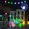 thumbnail image 5 of Laklulu JKWG Cadena de Luces LED - 15 m 100 Luces Ocho Funciones Caja de batería a Prueba de Agua + Control Remoto Globo LED Cadena de luz Interior con Control Remoto Cadena de Luces de Hadas, 5 of 5