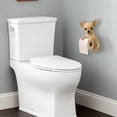 thumbnail image 3 of Porte-papier Hygiénique pour Chien, Porte-Rouleau de Toilette en Résine 3D pour Chiot, Organisateur Réaliste de Serviettes pour Rouleaux Standard, Mignon Distributeur de Mouchoirs Mural Chihuahua avec Étagère de Rangement, pour Déco de Cuisine et Salle de Bain, 3 of 8