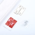 thumbnail image 3 of Xihbxyly Cierrapuertas Magnético, Diseño Fino E Invisible, Gran Fuerza Magnética, Sin Puertas Ni Cajones Sueltos, Fácil de Instalar, Multiusos para Guardarropas, Cajones y Organización Del Hogar, Gro, 3 of 3