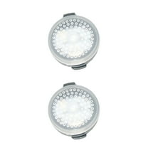 Yoetaun LED Safety Lamps Clips Clip On Warning Lights Runing Jogging Night Running Bike Walking Luminous Shoe Clip Light Green