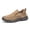 Khaki, variant on Men's Slip-On Loafers - Lightweight Breathable Casual & Business Casual Shoes Minimalist Shoe Style Flexible Interior with Cushioned EVA Sole, Low-Top Design, Tan Color, Extended Sizes, Comfy Shoes,