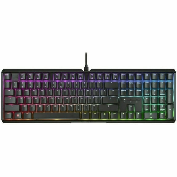 CHERRY XTRFY MX 3.1 Mechanical Wired Gaming Keyboard | New MX2A Switches (Black, MX2A Brown)