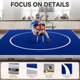 thumbnail image 4 of Wrestling Mat 13ft /10ft /5ft, Outdoor and Indoor PVC Jiu Jitsu Mats,, 4 of 7