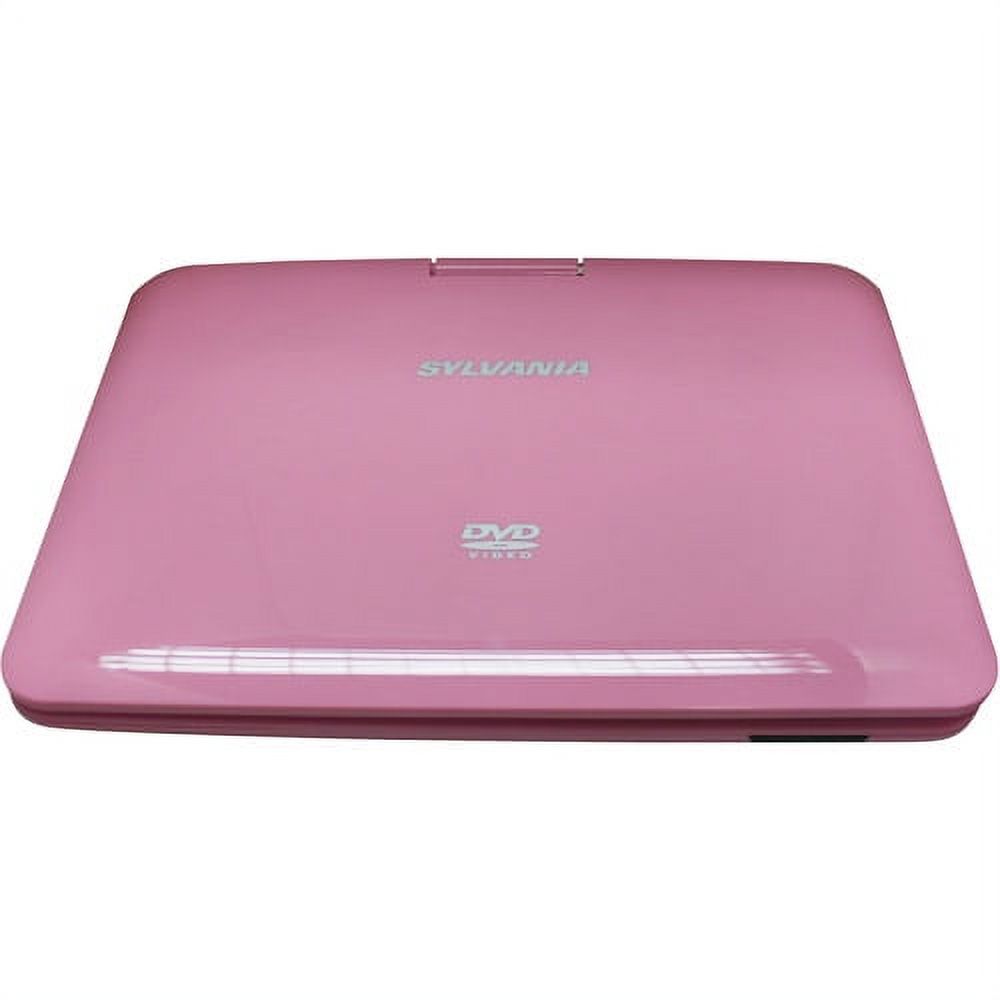 Sylvania 9" Portable Dvd Player With Swivel Screen & 5-hour Battery - SDVD9020 pink - image 4 of 4