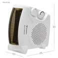 thumbnail image 5 of Calefactor ventilador eléctrico portátil Gutstark Home 4 modos de temperatura, 5 of 5