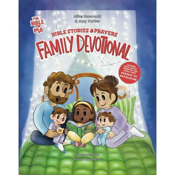 Bible Stories & Prayers Family Devotional: The Bible for Me, (Hardcover)