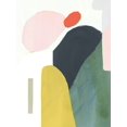 thumbnail image 2 of Borges, Victoria 19x24 Black Ornate Wood Framed with Double Matting Museum Art Print Titled - Summer Salad III, 2 of 4