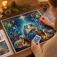 thumbnail image 4 of 5D Diamond Painting Kit Christmas Nativity Scene Diy Rhinestone Art Decor 11.81 X 11.81 Inches, 4 of 4