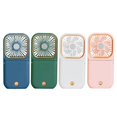 thumbnail image 4 of GUOOL Small Portable Fan Adjustable Battery Operated Rechargeable Charging Treasure Mini Personal Handheld USB Fan for Outdoor, Room, Camping, Office, - Blue, 6.3 x x 0., 4 of 6
