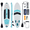 Gray and Blue, variant on LIFERECORD Inflatable Stand Up Paddle Board 10.5ft with SUP Accessories, 2-in-1 Aluminum Paddle, Wide Stable Design Non-Slip Deck, Ultra Portable iSUP with Backpack for Adults Youth Beginners