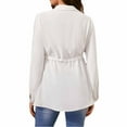 thumbnail image 4 of Maternity Nursing Top Long Sleeve Crew Neck Casual Blouse Soft Comfortable Stretchy Basic Tee Shirt for Women Pregnancy Breastfeeding, 4 of 8