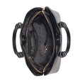 thumbnail image 2 of DKNY Black Leather Satchel Handbag, 2 of 4