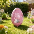 thumbnail image 2 of Home Decor Large 47.2" Inflatable Easter Eggs - Giant Colorful Outdoor Easter Decorations, Blow Up Pvc Eggs For Lawn, Garden, Yard, Spring Party & Indoor/Outdoor Use, 2 of 4