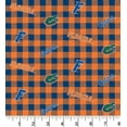 thumbnail image 2 of University of Florida Cotton Fabric-Sold by the Yard-Buffalo Plaid Design, 2 of 2