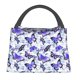 thumbnail image 1 of Fotbe Butterflies Bolsa Térmica Portátil con Estampado, Bolsa de Entrega de Alimentos Aislada, Bolsa Reutilizable de Gran Capacidad para Comidas y Supermercado, 1 of 6