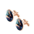 thumbnail image 2 of Butterfly Men's Stainless Steel Cufflinks for Formal Attire, Made of Durable Stainless Steel, for Business Meetings or Special Occasions, 2 of 6