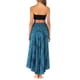 thumbnail image 5 of Faldas de moda, cintura, ropa bohemia, vestido, disfraz, falda inferior para playa C azul, 5 of 8