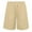 Khaki, variant on Summer Shorts Casual Male Cotton Linen Shorts Summer Lightweight Drawstring Beach Pants Running Shorts Khaki M