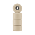 thumbnail image 2 of Teak Tuning Apex Street All Terrain Polymer Fingerboard Wheels 65D Coyote Tan Mini Skateboard Replacement Wheels, 2 of 2