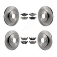 thumbnail image 1 of Transit Auto Front Rear Disc Brake Rotors and Semi-Metallic Pads Kit for Car Ford Escape Mercury Mariner K8S-100893, 1 of 11
