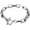 Large, variant on Leander Men's Titanium Stainless Steel Chunky Paperclip Link Chain Bracelet, OT Buckle T Bar Minimalist Streetwear Hip Hop Jewelry Gift