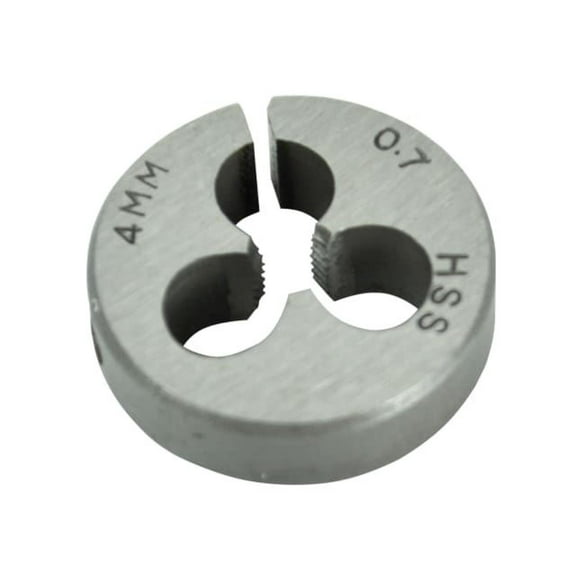 Faithfull - HSS Straight Flute Split Die M4 x 0.7, 13/16in OD