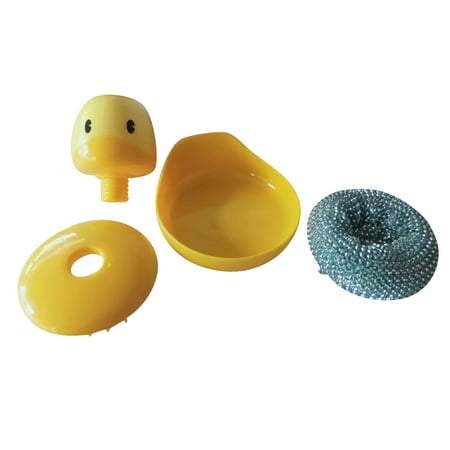 

Dish Sponge with Handle Bottle Brush Kitchen Cleaning Brush Replaceable Fiber Brush Head Stain Removal Brushcleaning Brush With Cartoon Cleaning Brush Base Dairy Utensil