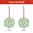 thumbnail image 2 of Hirioo Cute Sea Turtles for Acrylic Christmas Pendant Hanging Christmas Tree Ornaments, Car, Home, Office Gift Decor-Hexagon, 2 of 7