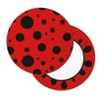 thumbnail image 7 of Uemuo Ladybug Pattern Pattern Round Bar Stool Seat Covers Washable Stool Cushion Slipcover Elastic Bar Chair Covers-, 7 of 7