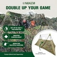 thumbnail image 4 of Nukem Grab & Go Hunting Ground Blind Double Up System - Mossy Oak Obsession 3D Leafy - Lightweight & Portable - Provides Maximum Concealment (Regular), 4 of 10