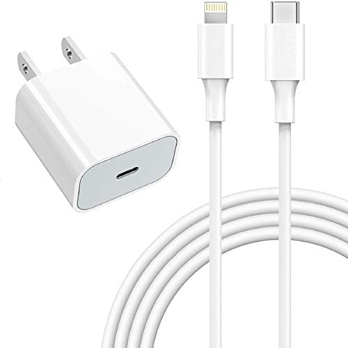 Iphone Fast Charger w Usb C Power Adapter Fast Charger With 6ft Apple Mfi Certified Type