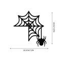 thumbnail image 3 of Halloween Door Frame Decorations, 3D Black Spider Web Wall Switch Decal, Mirror Wall Halloween Door Corner Sticker, Halloween Door Decor Sign, Door Wall Halloween Decorations, 3 of 4