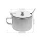 thumbnail image 2 of Juego de 3 azucareros, recipiente de azúcar, cuencos de sal de acero inoxidable, cuencos de especias para pimienta con cuchara y tapa para cocina, bote para condimentos para el hogar, 2 of 4