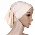 thumbnail image 2 of Caywon Solid Color ice silk sunscreen Headscarves Men's and Women's Spring summer Breathable Mesh Headscarves Functional and Stylish Choice(Beige,Free Size), 2 of 4