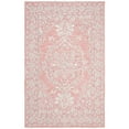 thumbnail image 2 of SAFAVIEH Martha Stewart Permin Oriental Bordered Wool Area Rug, Pink/Ivory, 5' x 8', 2 of 5