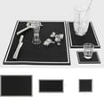 thumbnail image 6 of little home Cocktail Pad Bar Mat Washable Decoration Drip Mat Non Slip Reliable Silicone 10*10CM/15*30CM/30*45CM, 6 of 10