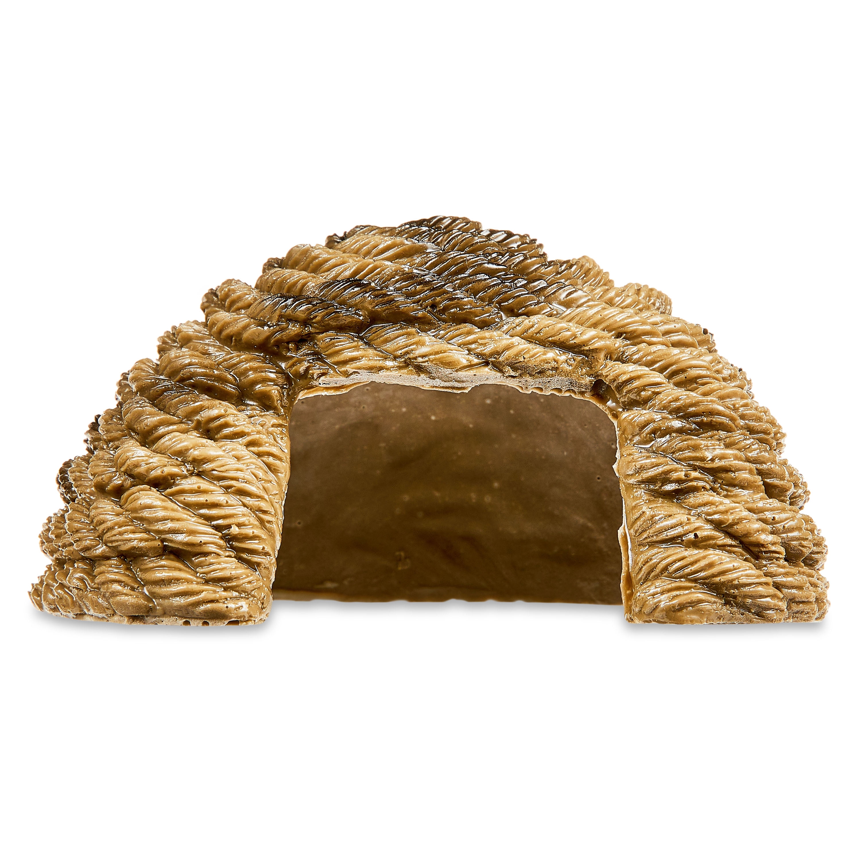 Aqua Culture Reptile Rope Cave, Brown, 1 Count