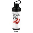 thumbnail image 2 of The Wizard Of Oz Official No Place Like Home 18 oz Insulated Water Bottle, Leak Resistant, Vacuum Insulated Stainless Steel with 2-in-1 Loop Cap, 2 of 7
