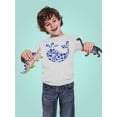 thumbnail image 2 of Whale Outline With Symbols Long Sleeve Toddler -Image by Shutterstock,  4 Toddler, 2 of 4