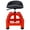 Red, variant on Pneumatic 360 Degree Swivel Stool, Mechanics Rolling Creeper Seat, Heavy Duty Rolling Mechanics Stool, Shop Stool with Casters