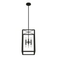 thumbnail image 5 of Hunter - Felippe 8-light Onyx Bengal, Medium Size Pendant Light, Dimmable, Casual Style, Rectangle Shaped, for Bedrooms, Dining, Living Rooms - 19976, 5 of 8