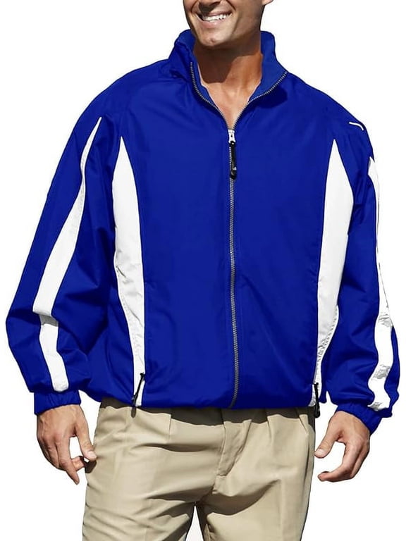 Men Phenom 833 Long-Sleeves Jacket (Royal & White, X-Small)