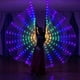 thumbnail image 1 of Fiudx Capa de Alas Led, Cuentas de Luz de Colores, Efecto de Escenario de 360 Grados, Disfraz de Halloween y Navidad para Adultos, Cosplay, Fotografía, Tamaño Ajustable, Incluye Varillas Opcionales,, 1 of 7
