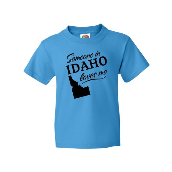 Inktastic Someone in Idaho Loves Me Youth T-Shirt