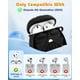 thumbnail image 2 of Funda de silicona para AirPods 4 Toyuma Cute Kawaii con dibujos animados, color negro, 2 of 6