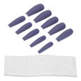 thumbnail image 4 of Long Coffin Fake Nails, 10pcs No Peculiar Smell Harmless Full Cover False Nails For Salons For Experienced People For Beginners For Home ANGGREK Otros, 4 of 8