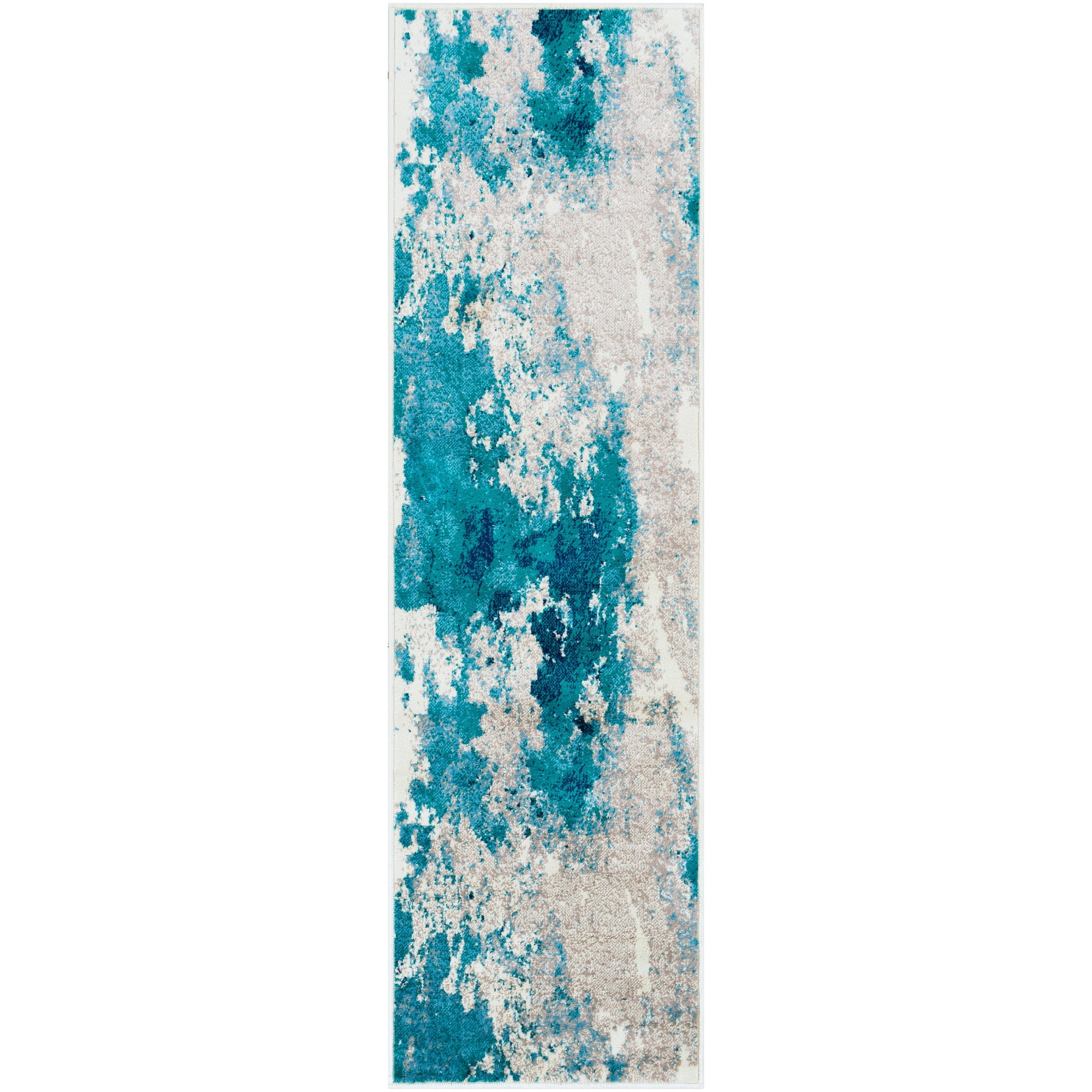 Luxe Weavers Tower Hill Résumé Bleu 5x7 Rug - Tunisia