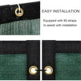 thumbnail image 2 of Bibana 6ft x 50ft Privacy Fence Screen Windscreen Shade Cloth for Garden and Balcony - Green, 2 of 7
