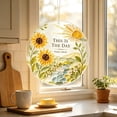 thumbnail image 6 of Sunflower Scripture Acrylic Suncatcher, Bible Verse Window Hanging for Home Decor Gift, 6 of 6
